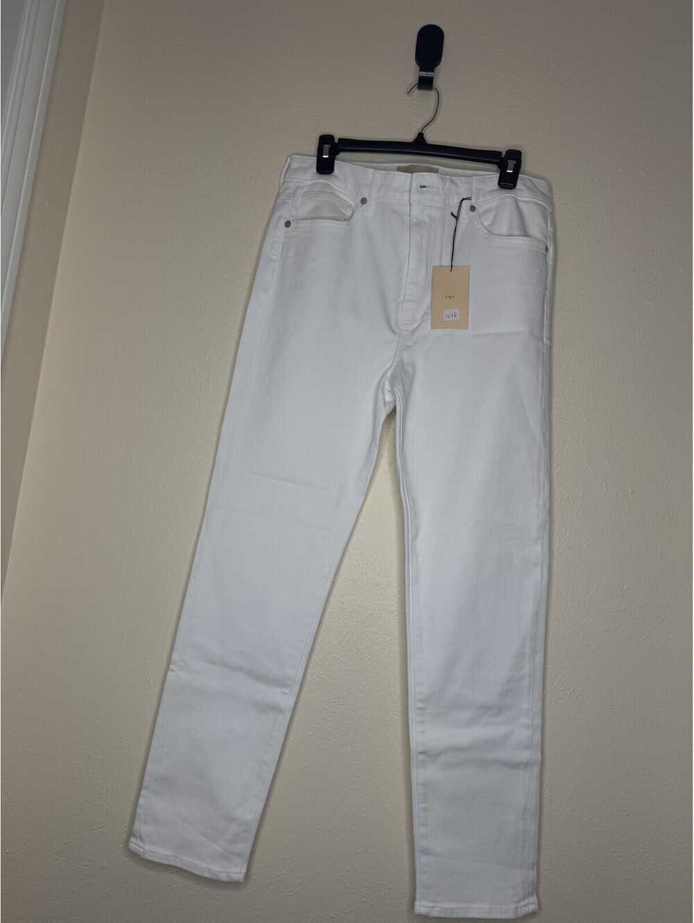 CQY Jeans 1020SUN White Women's Size 31 NWT